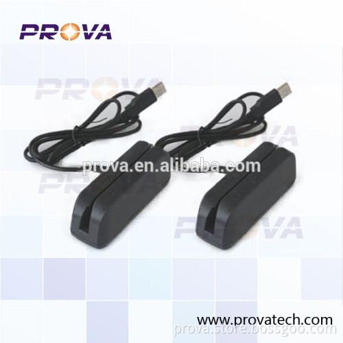 double-faced magnetic card reader